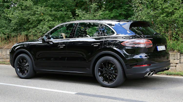 Porsche Cayenne spy shot rear