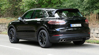 Porsche Cayenne spy shot rear 2