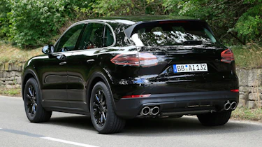 Porsche Cayenne spy shot rear 3