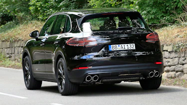 Porsche Cayenne spy shot rear 5