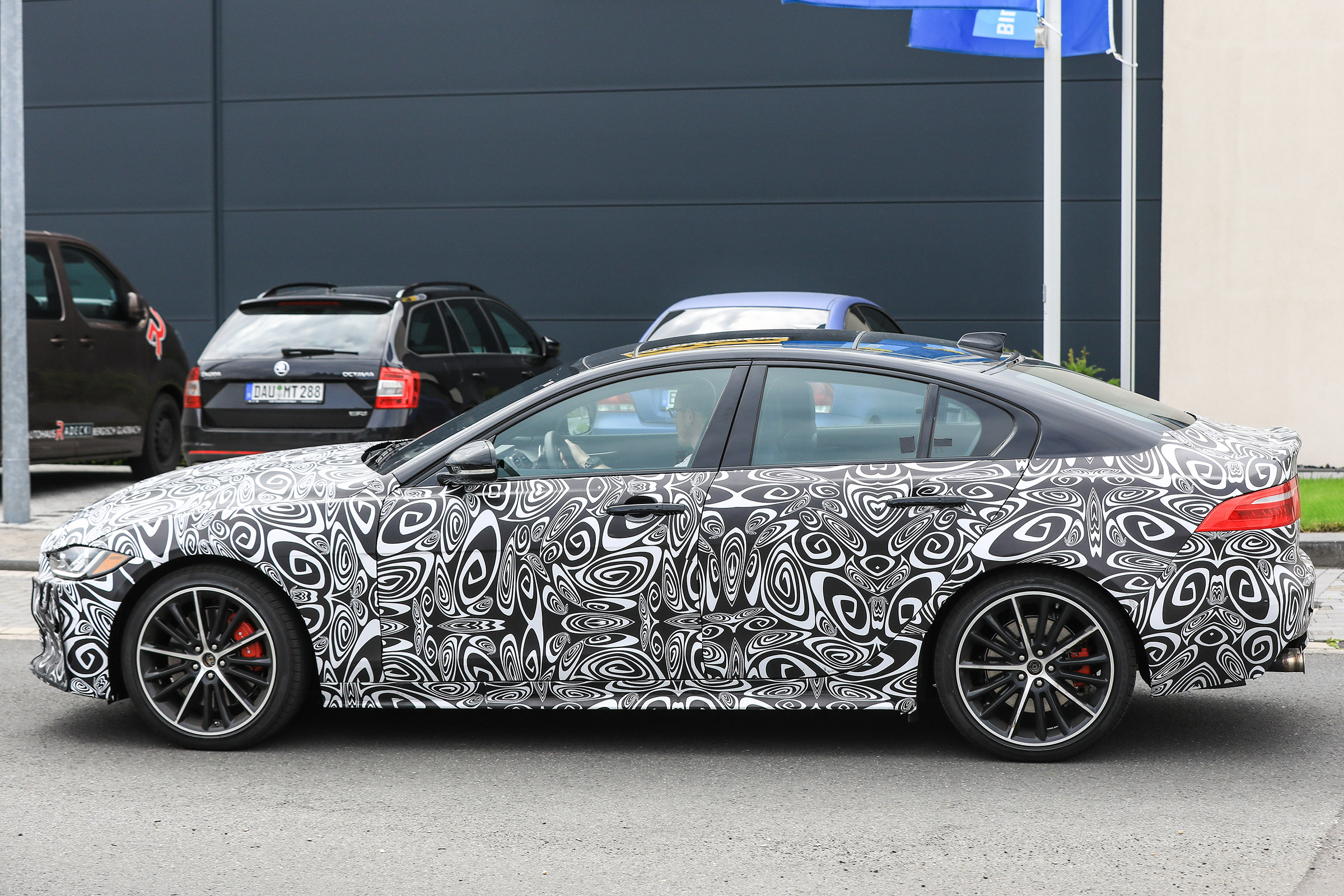 Jaguar XE R - side profile