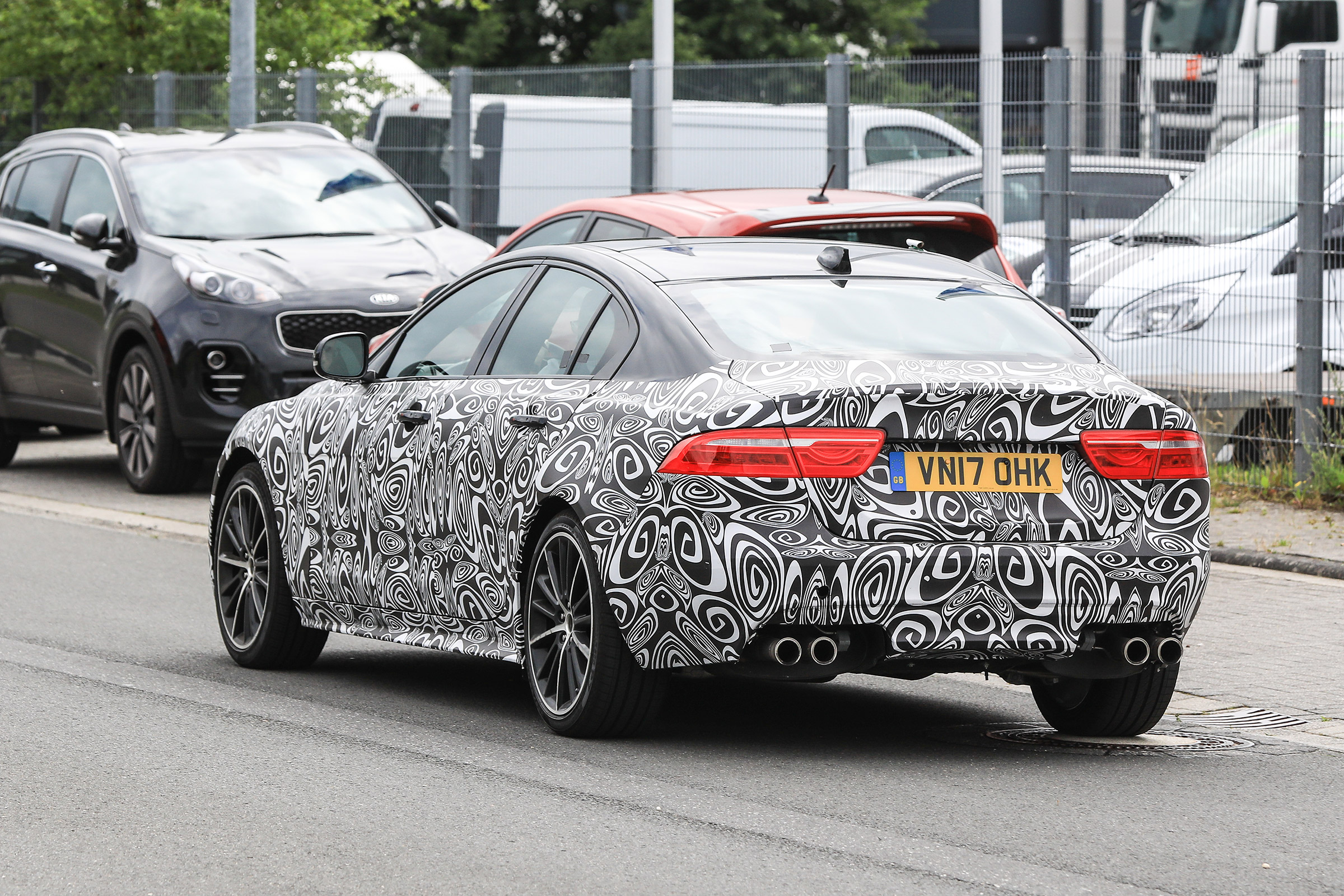 Jaguar XE R - rear