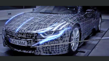 BMW i8 Spyder - teaser aero