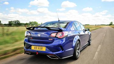Vauxhall VXR8 GTS-R blue - UK car rear