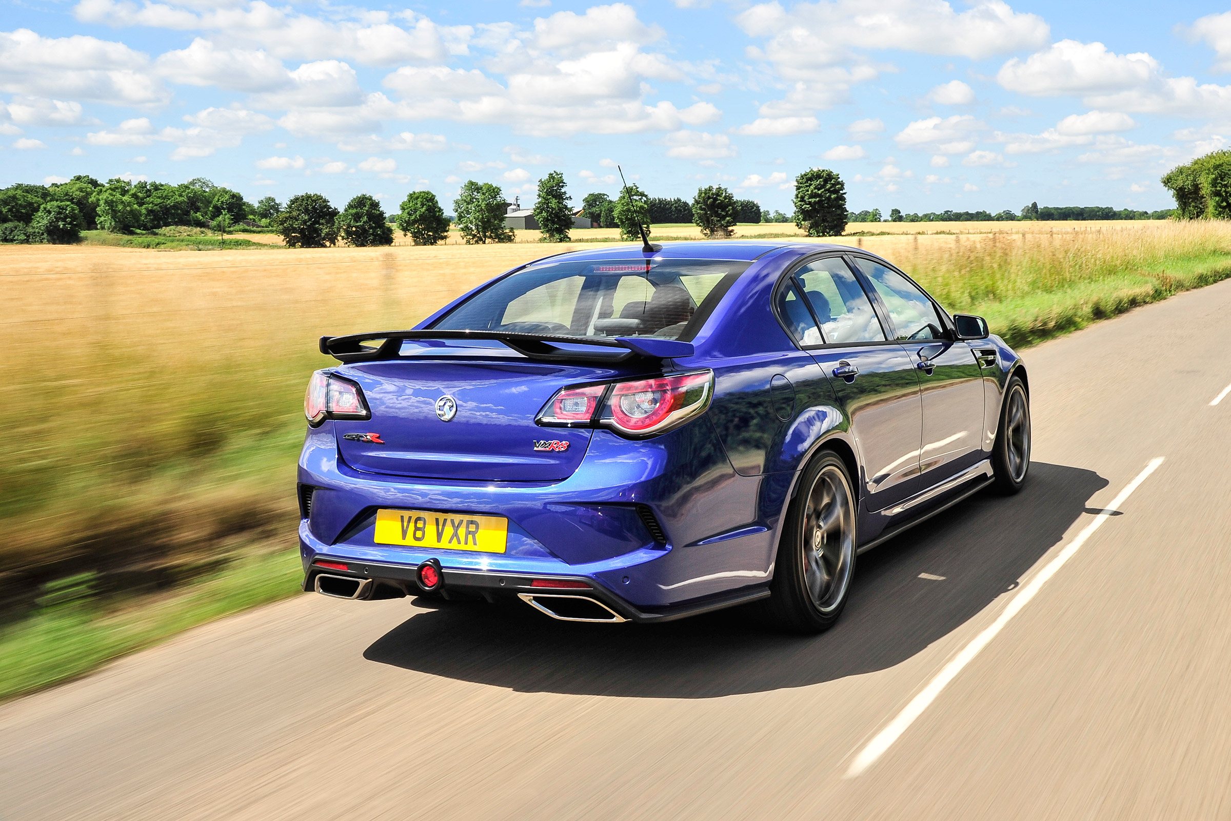 Vauxhall VXR8 GTS-R blue - UK car rear 2