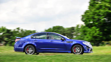Vauxhall VXR8 GTS-R blue - UK car profile