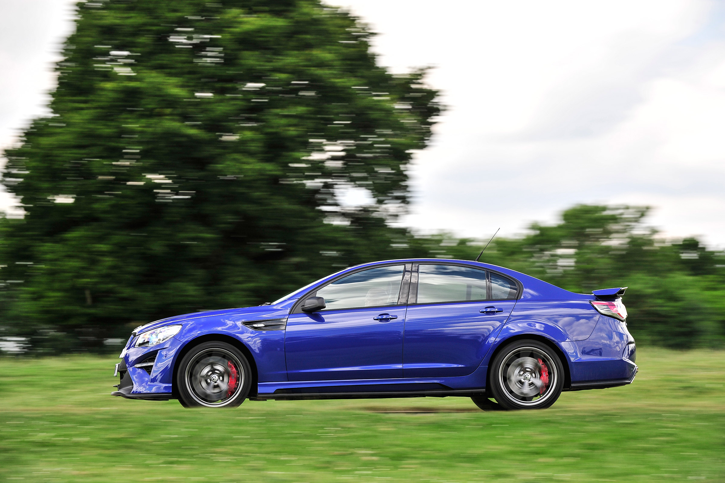 Vauxhall VXR8 GTS-R blue - UK car profile 2