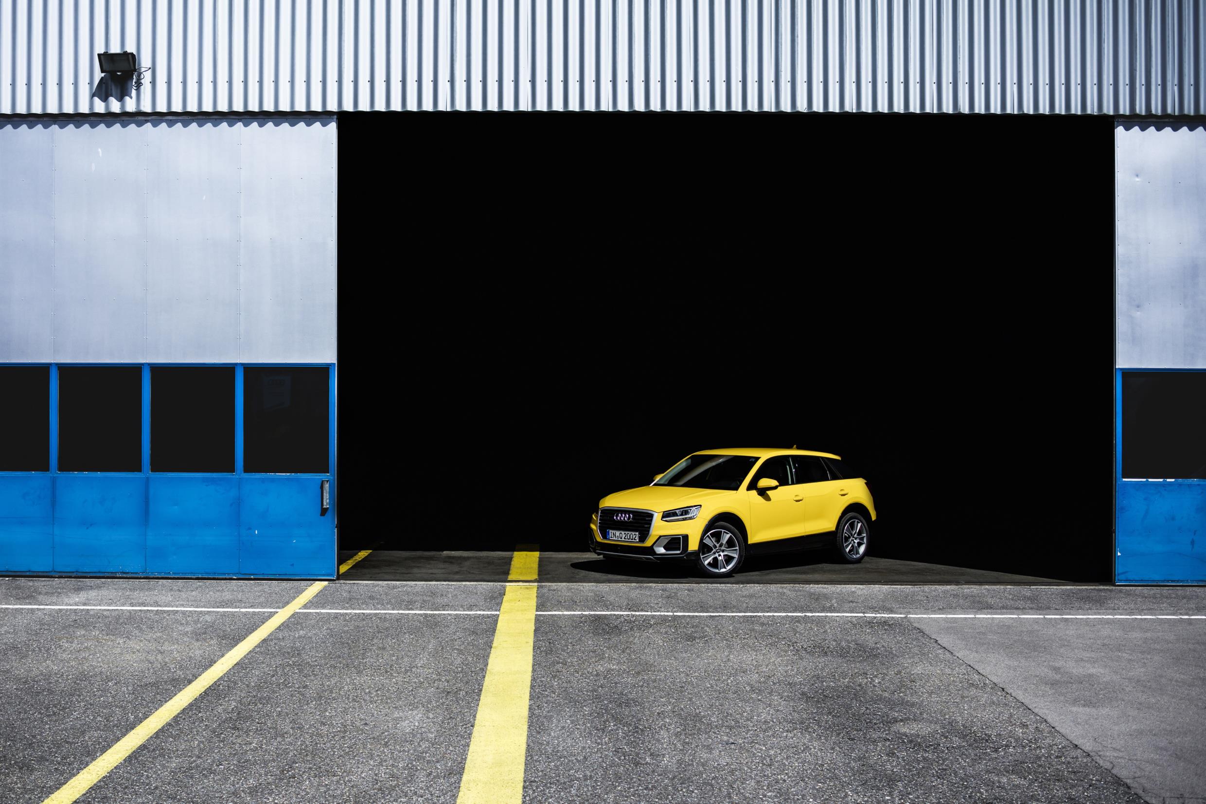 Audi Q2 TFSI front three quarters