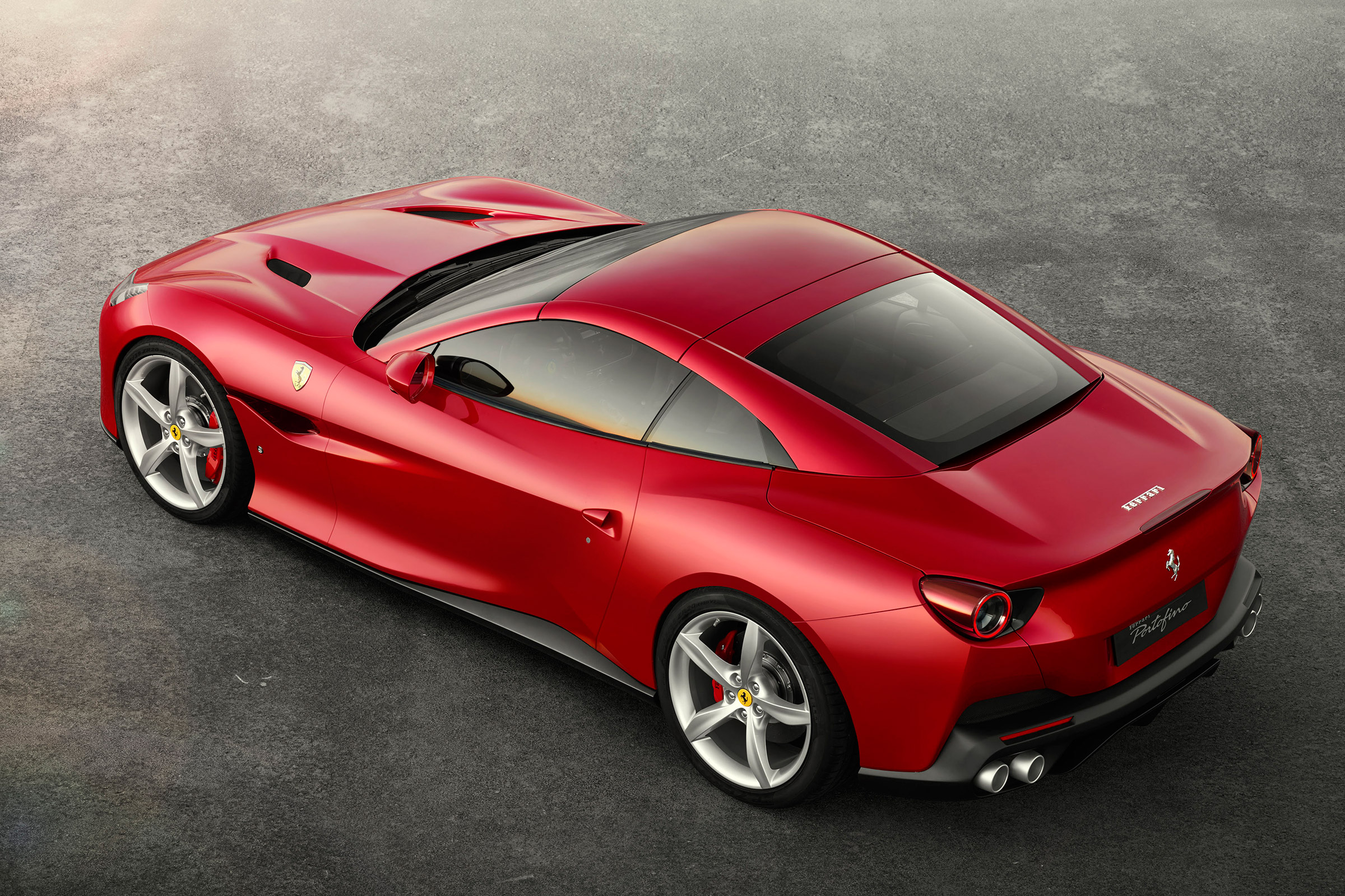 Ferrari Portofino - rear roof up