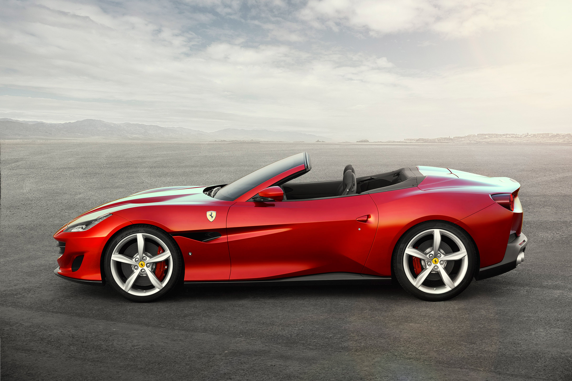 Ferrari Portofino - profile