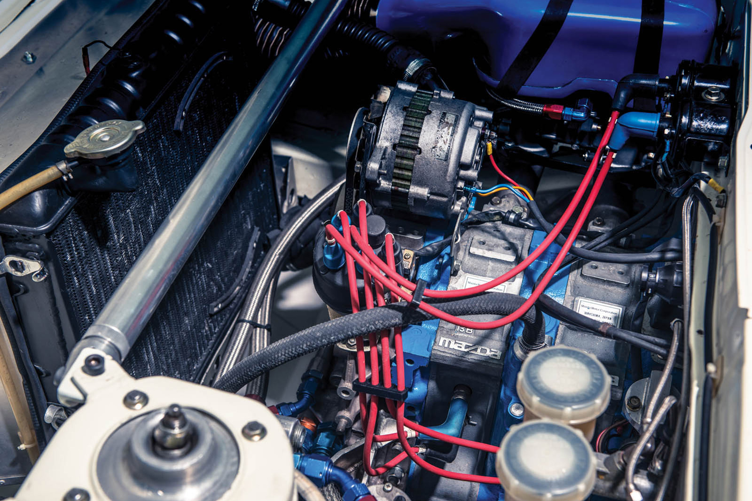 Mazda RX-7 Evo Group B Works - engine