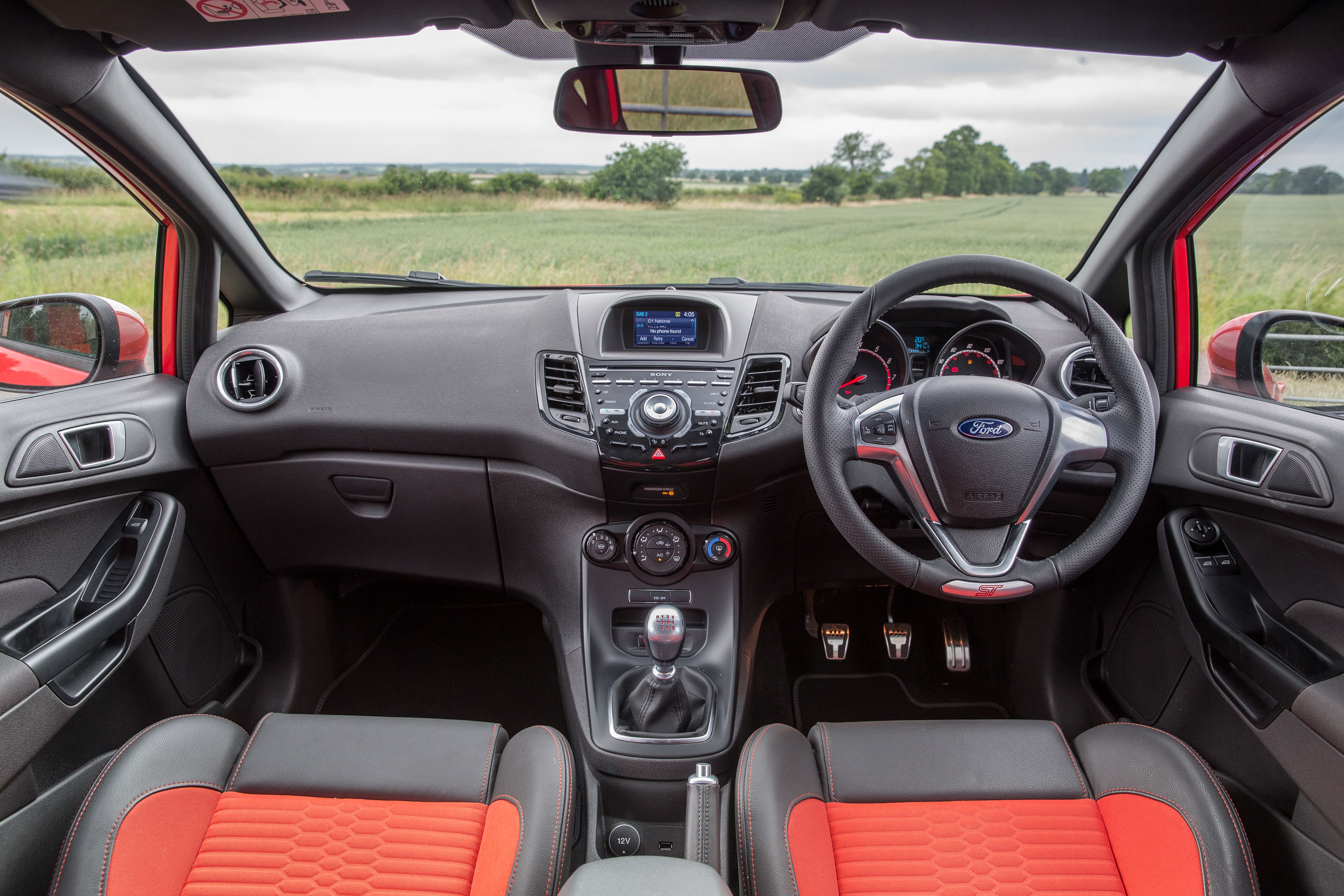 Ford Fiesta ST five-door - Interior