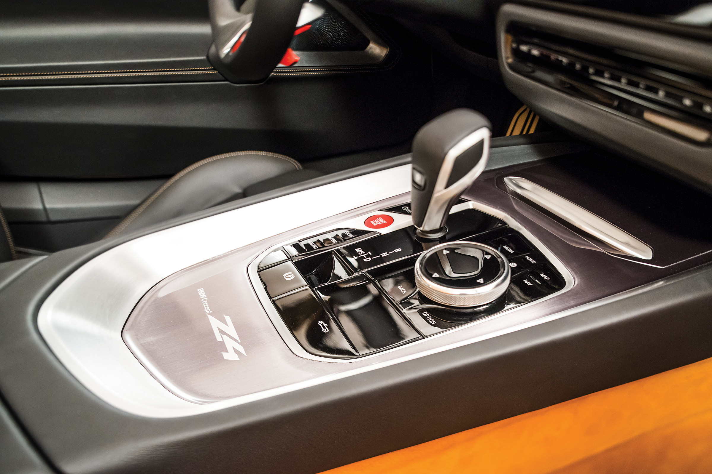BMW Z4 Concept - centre console
