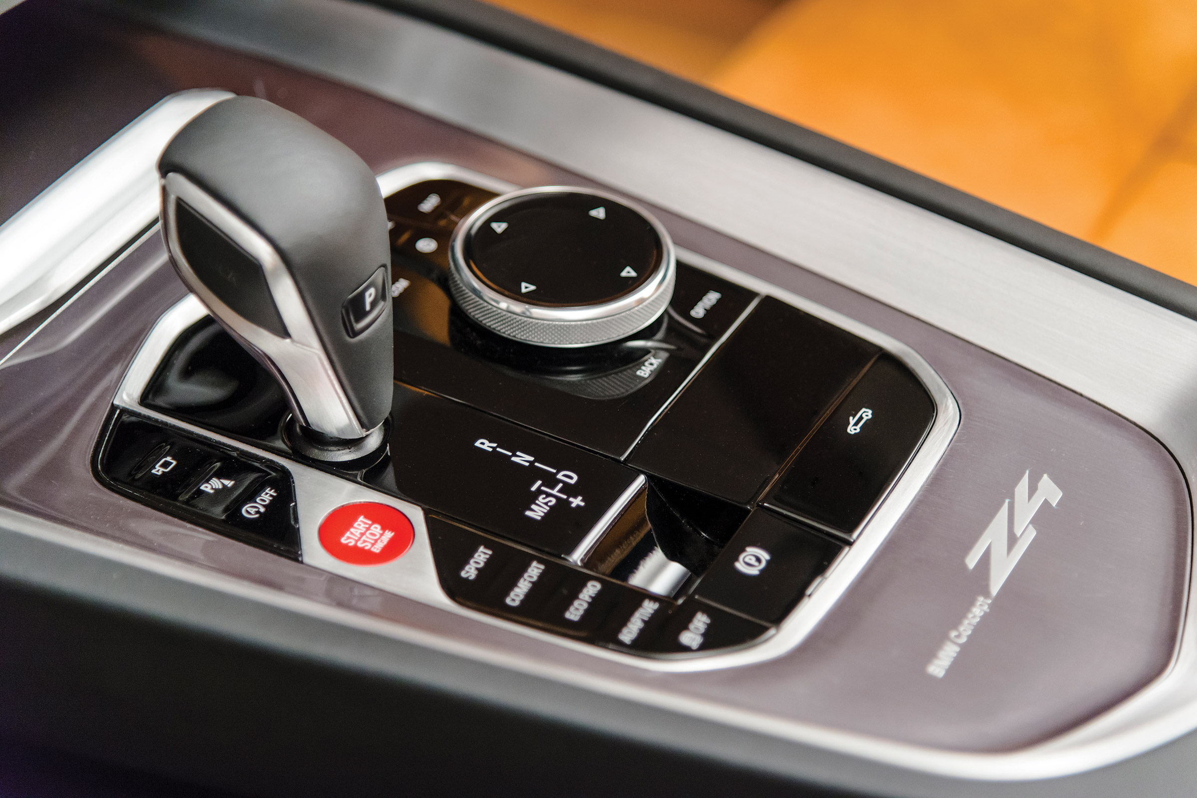 BMW Z4 Concept - centre console