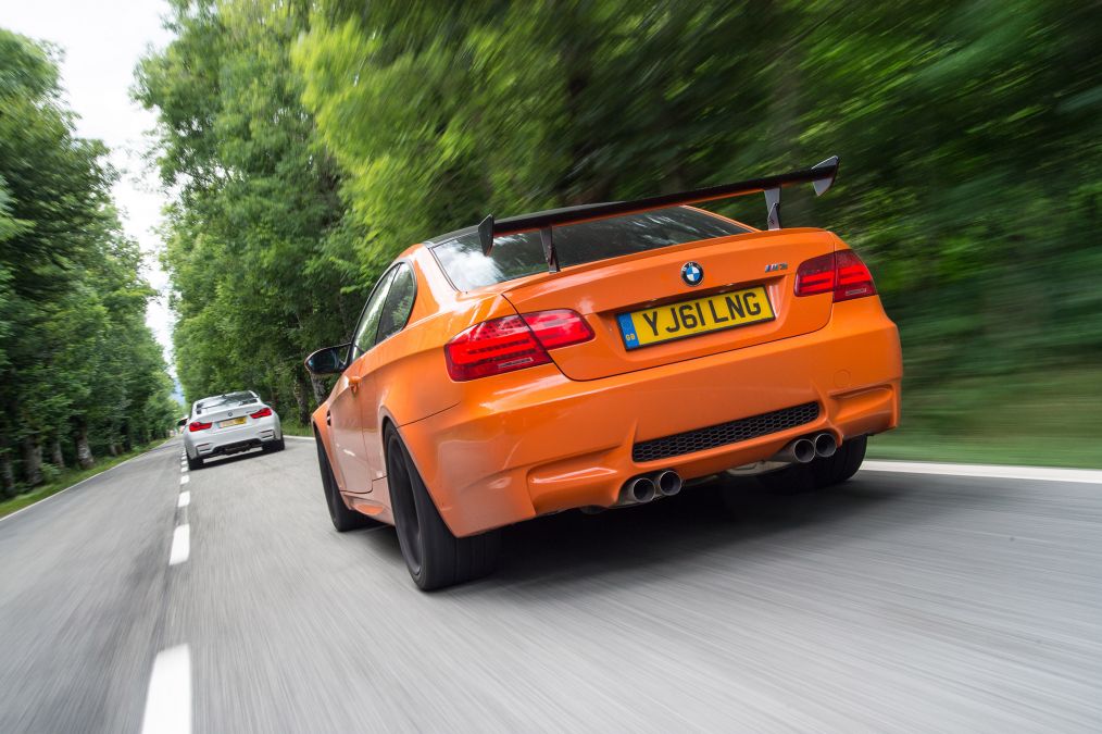 BMW M3 &amp; M4 GTS - driving rear