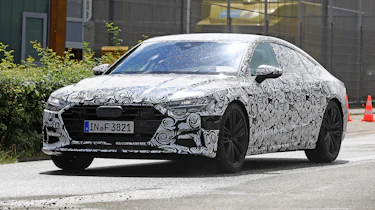 Audi A7 spied - front 3.4