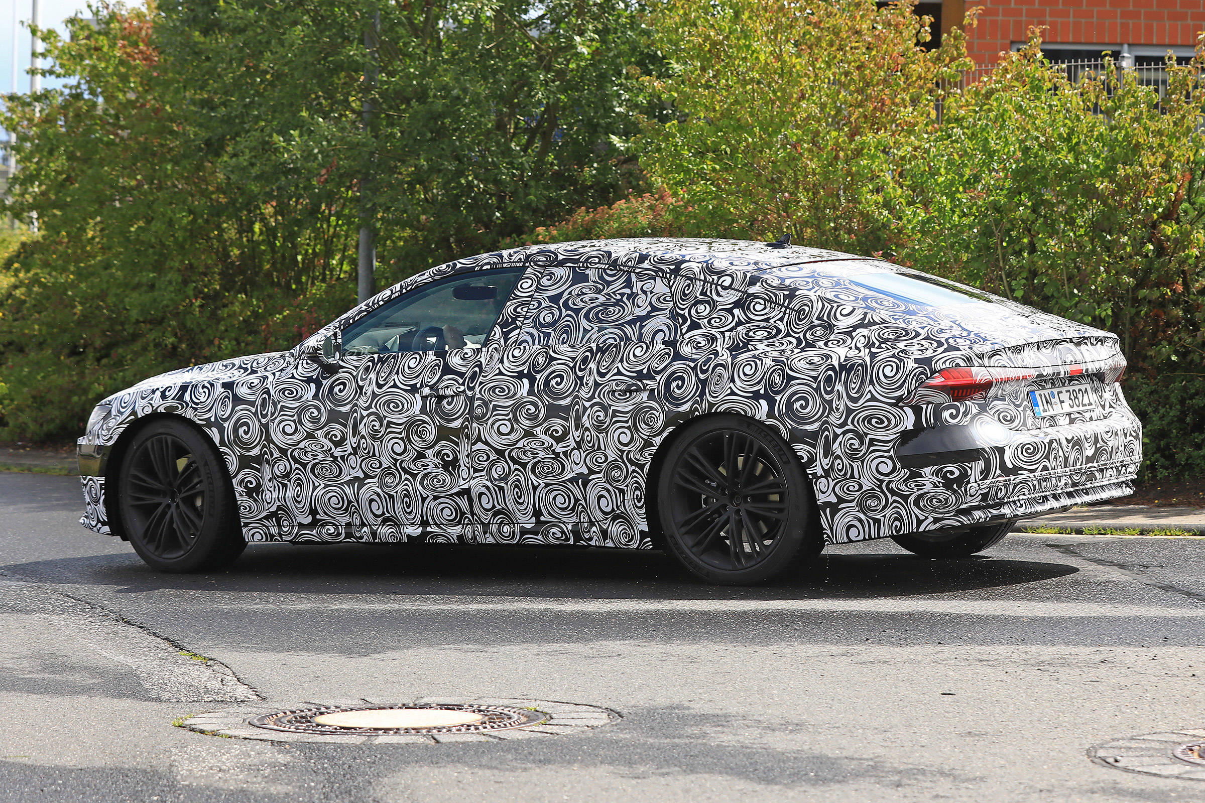Audi A7 spied - rear 3.4