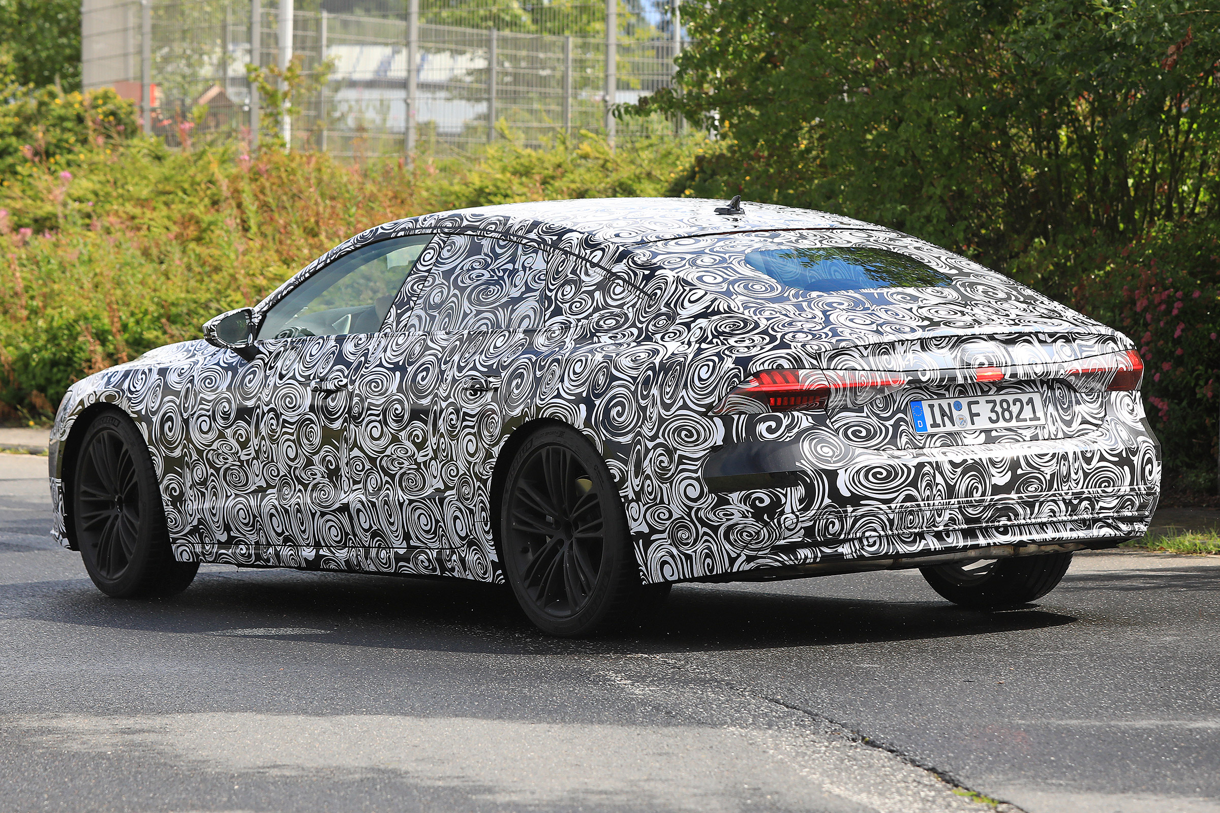 Audi A7 spied - rear 3.4 2