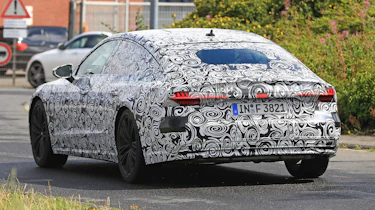 Audi A7 spied - rear