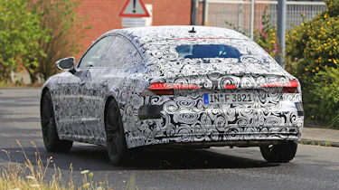 Audi A7 spied - rear 2