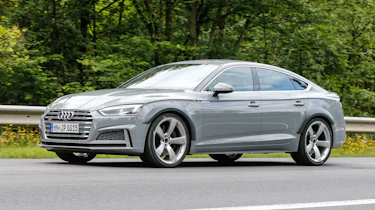 Spy - Audi RS5 Sportback side 3.4