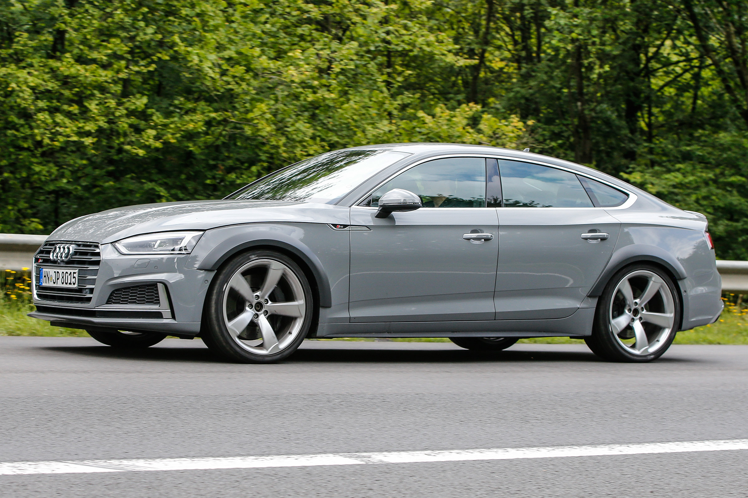Spy - Audi RS5 Sportback side