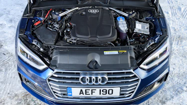 Audi A5 Sportback S-Line - engine bay