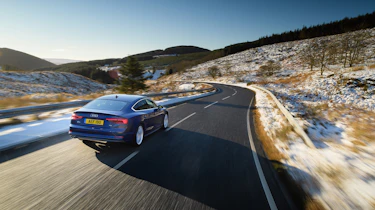 Audi A5 Sportback S-Line - rear driving 2