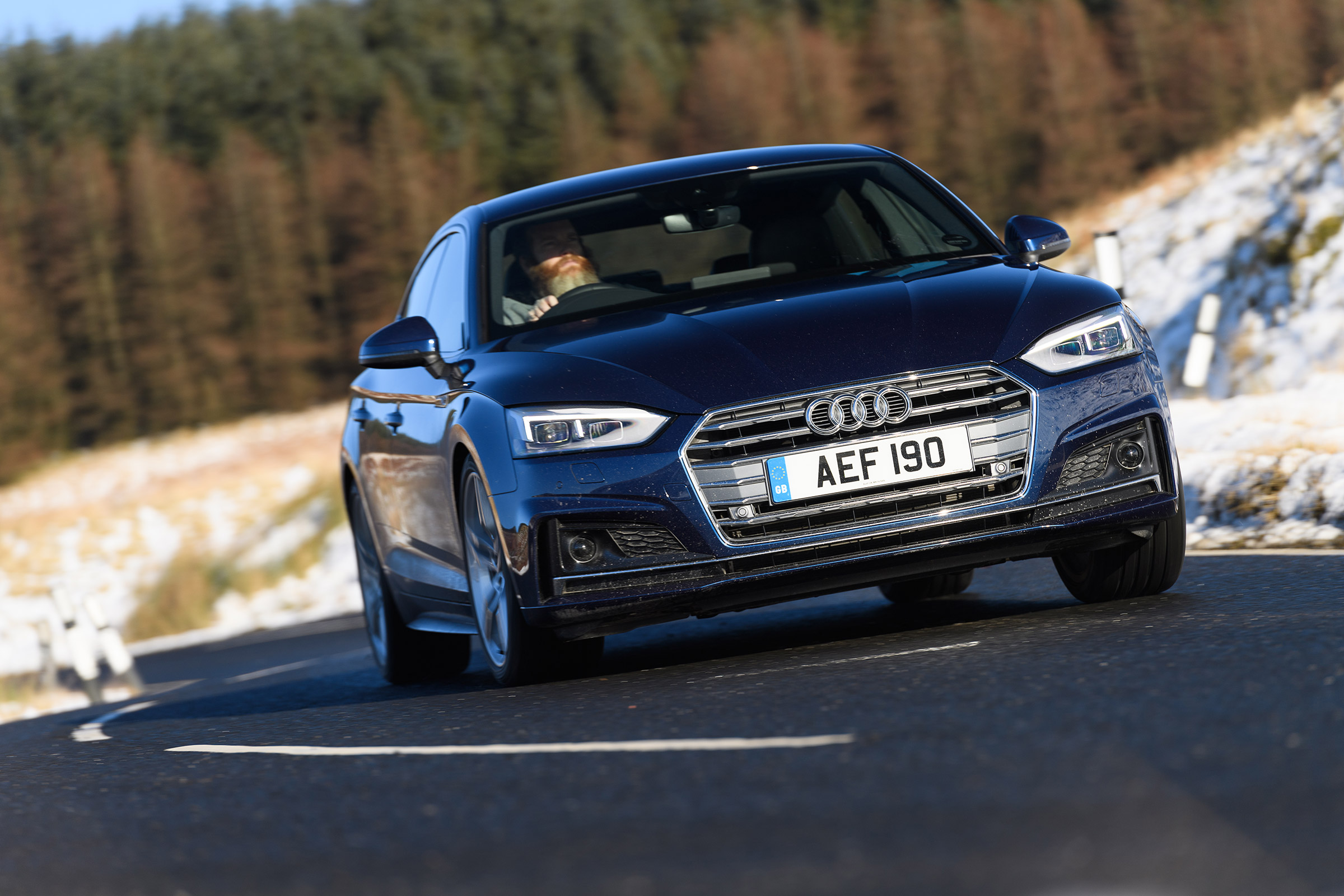 Audi A5 Sportback S-Line - front driving
