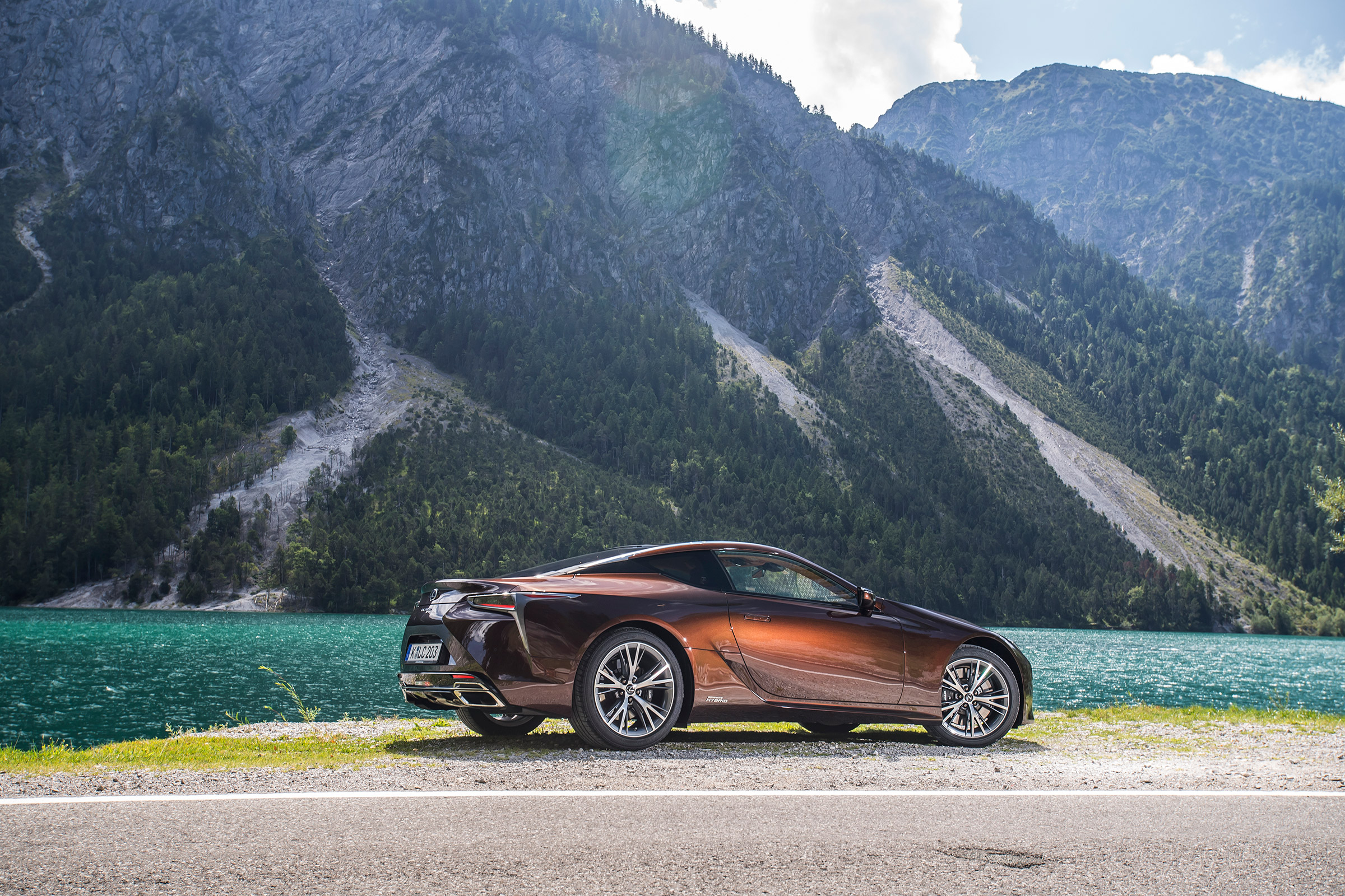 Lexus LC500h - rear quarter
