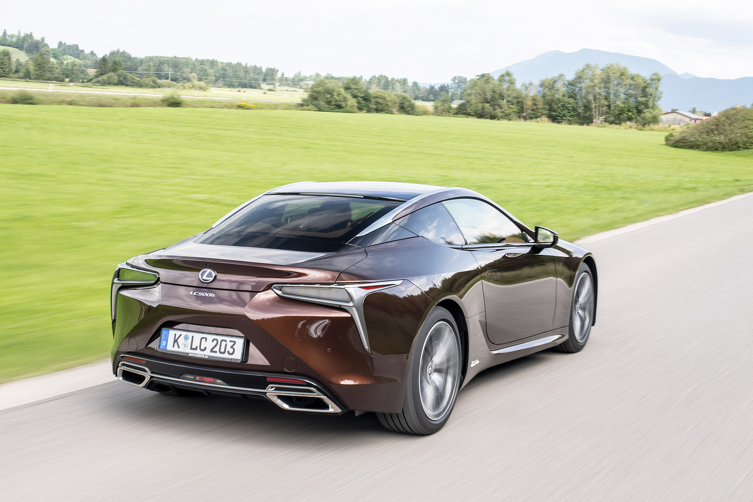 Lexus LC500h - rear quarter