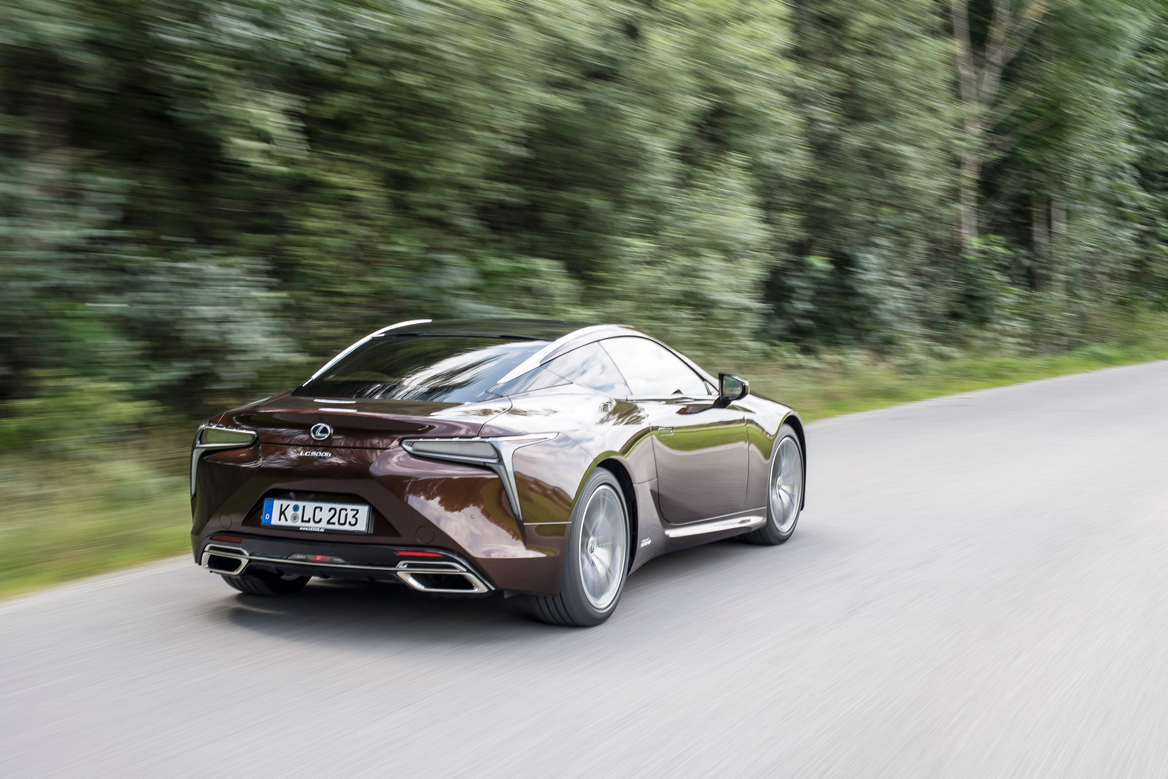 Lexus LC500h - rear quarter 2