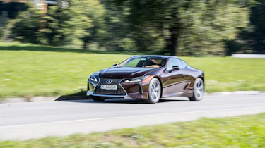 Lexus LC500h - front driving