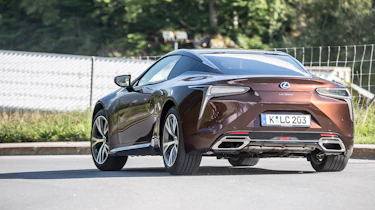 Lexus LC500h - cornering 2