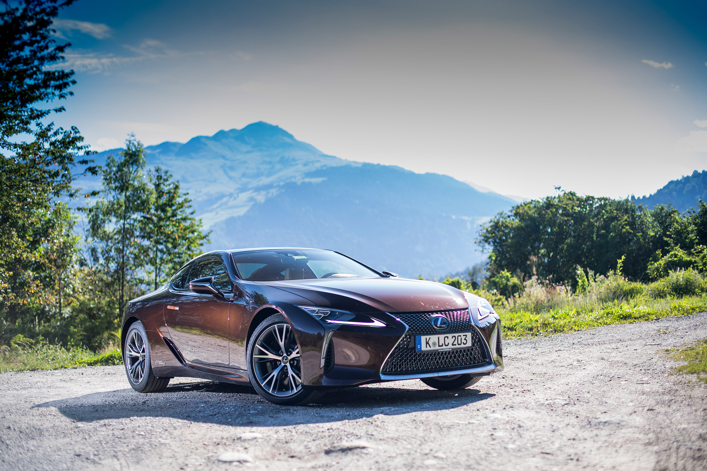 Lexus LC500h - static