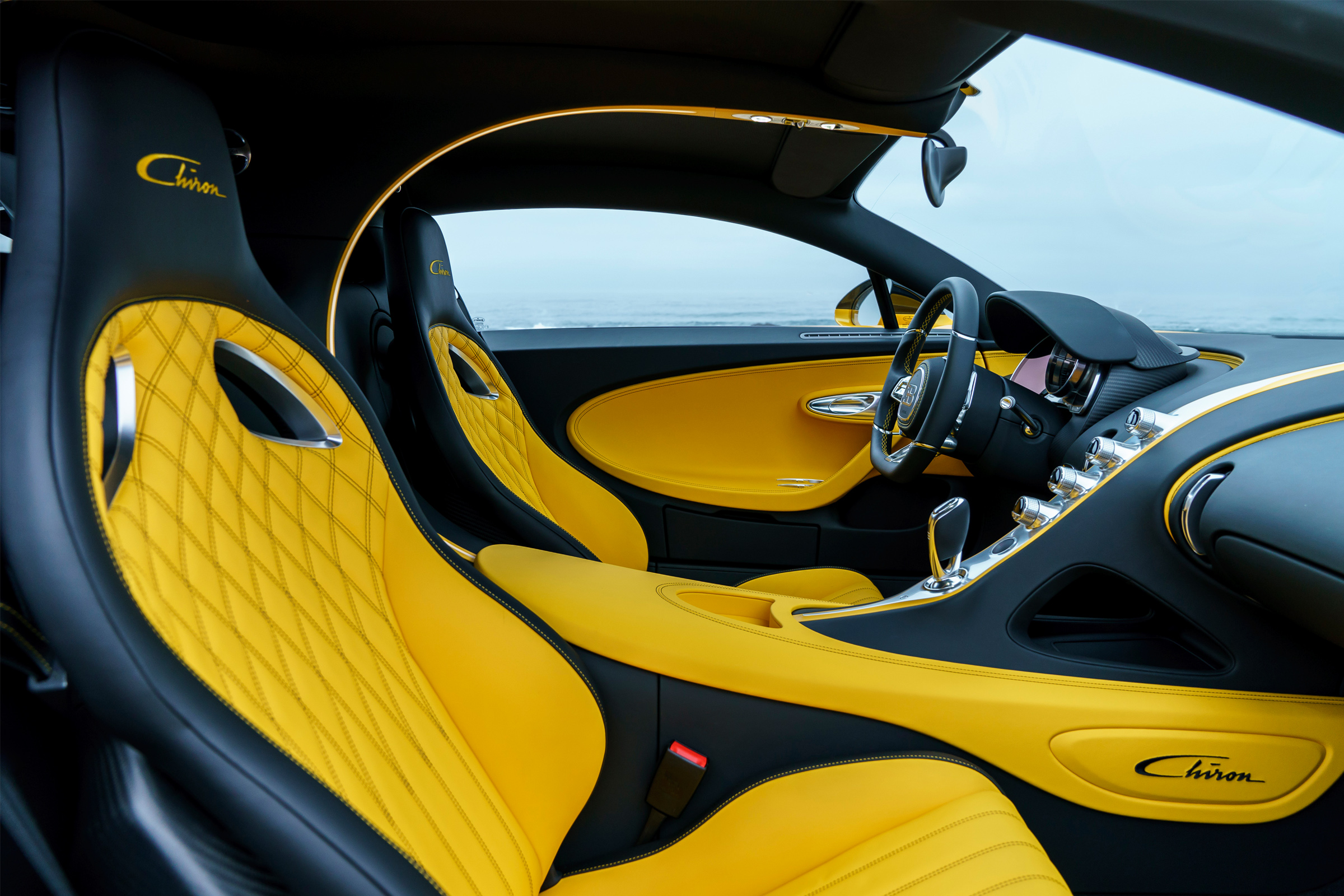 Bugatti Chiron interior