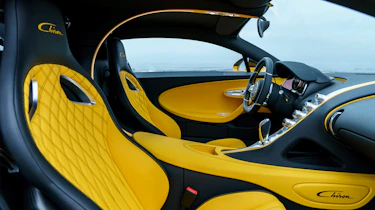 Bugatti Chiron interior
