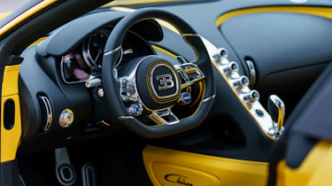 Bugatti Chiron interior