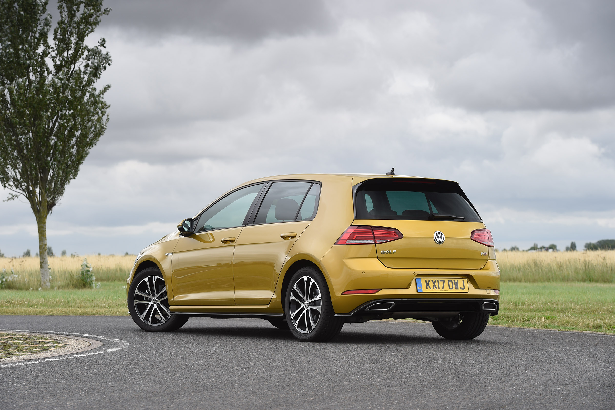 VW Golf - rear three quarter
