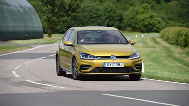 VW Golf - front cornering