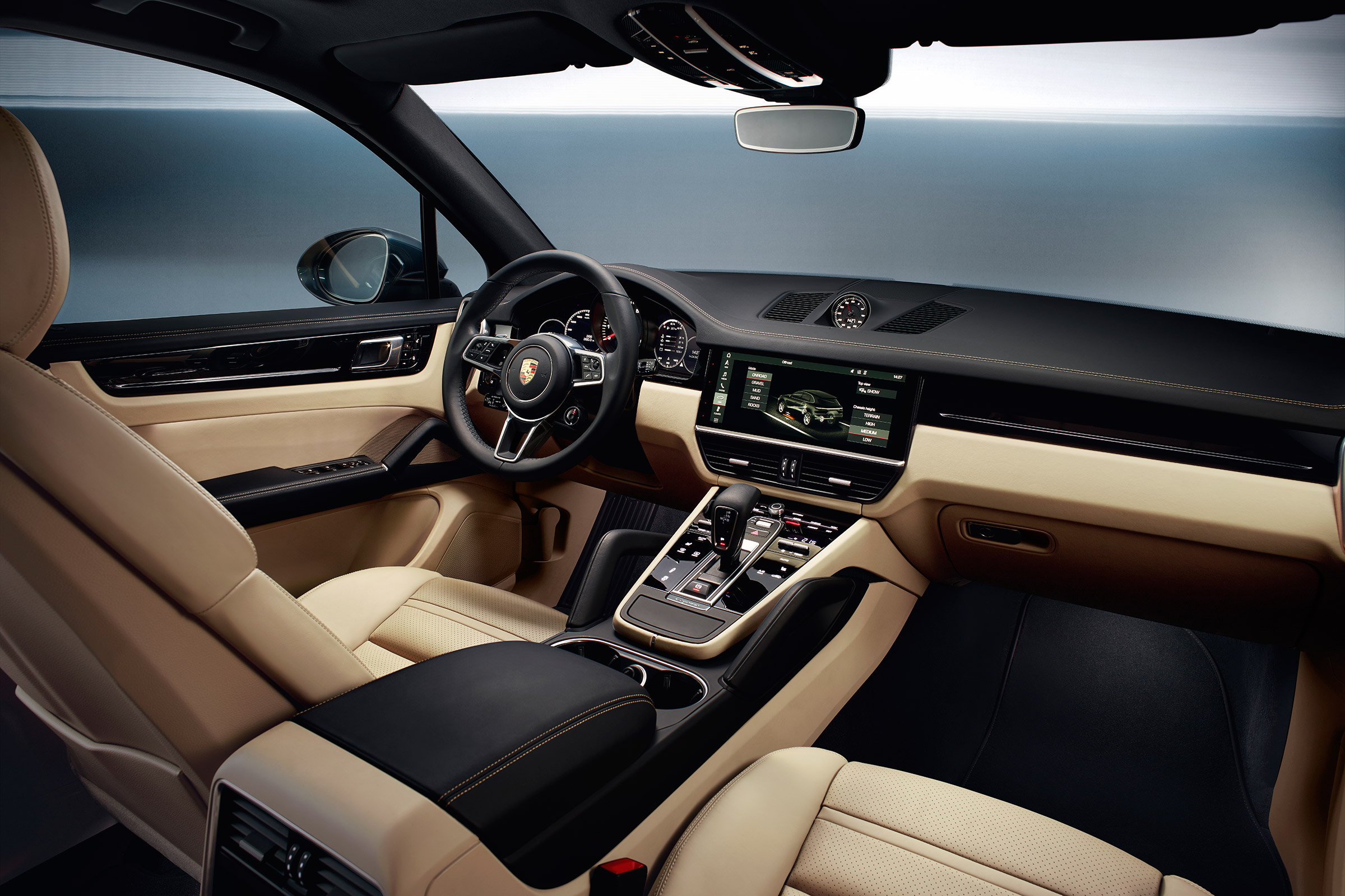 Posche Cayenne - interior