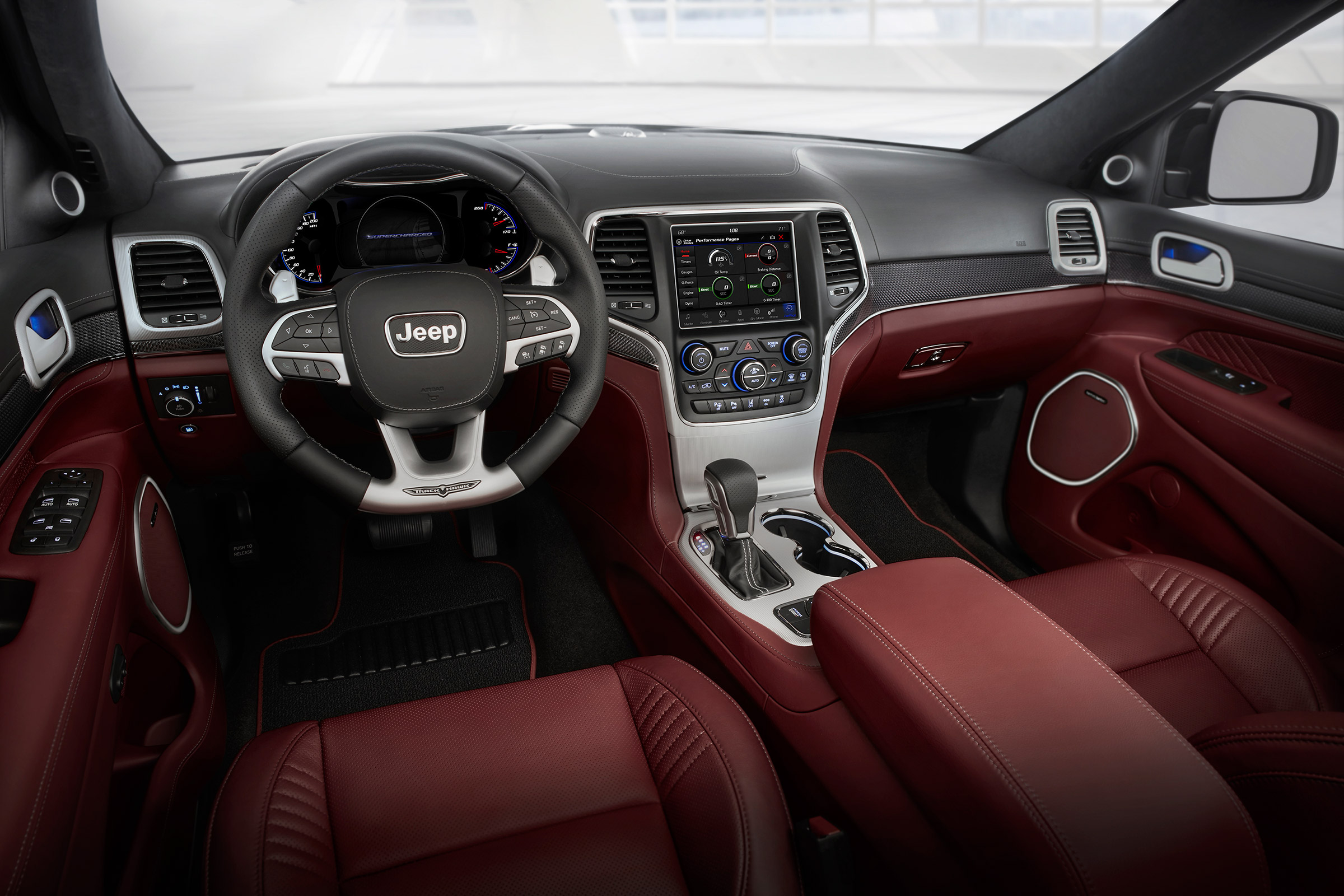 Jeep Grand Cherokee Trackhawk - interior