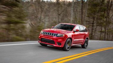 Jeep Grand Cherokee Trackhawk - driving