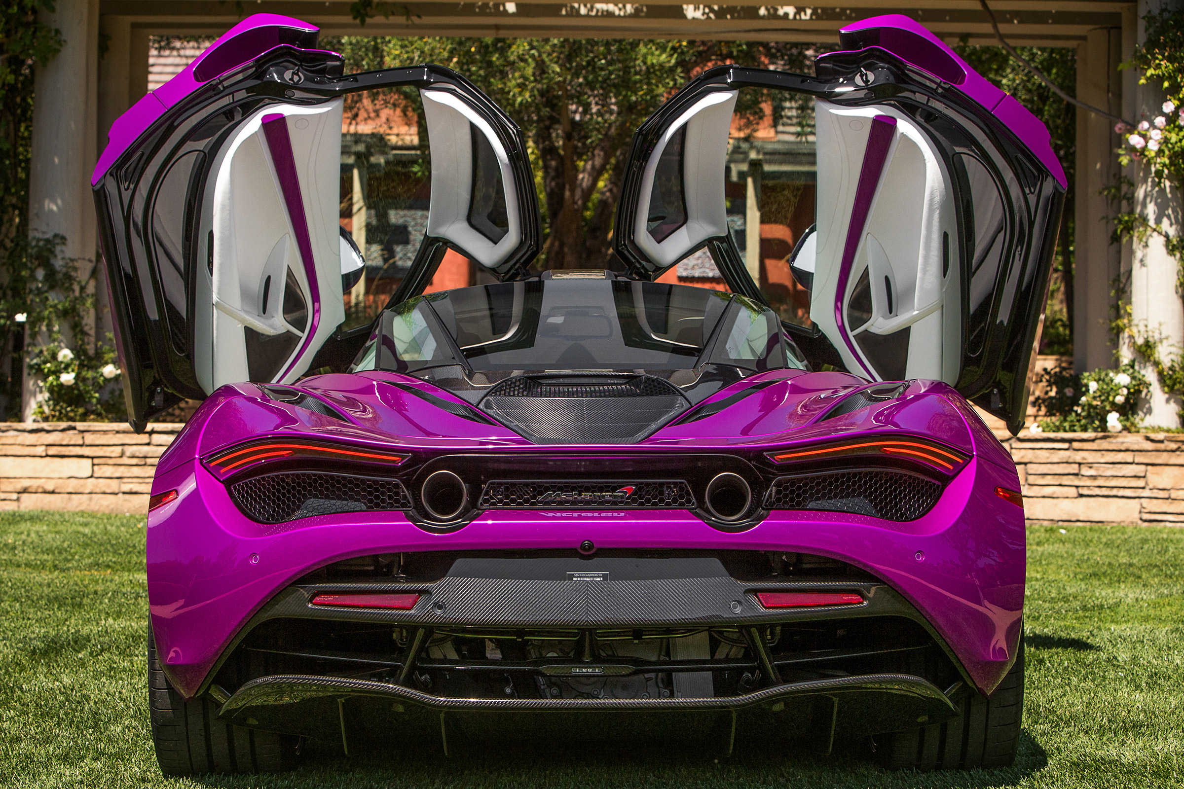 Michael Fux McLaren 720S - rear doors open