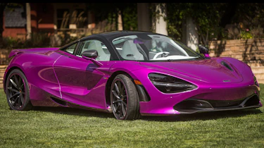 Michael Fux McLaren 720S - front three quarter