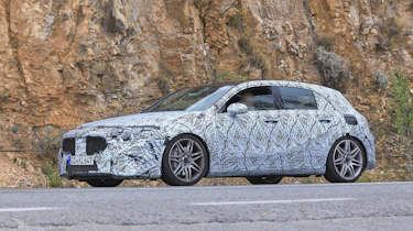 Mercedes-AMG A45 Spies - side