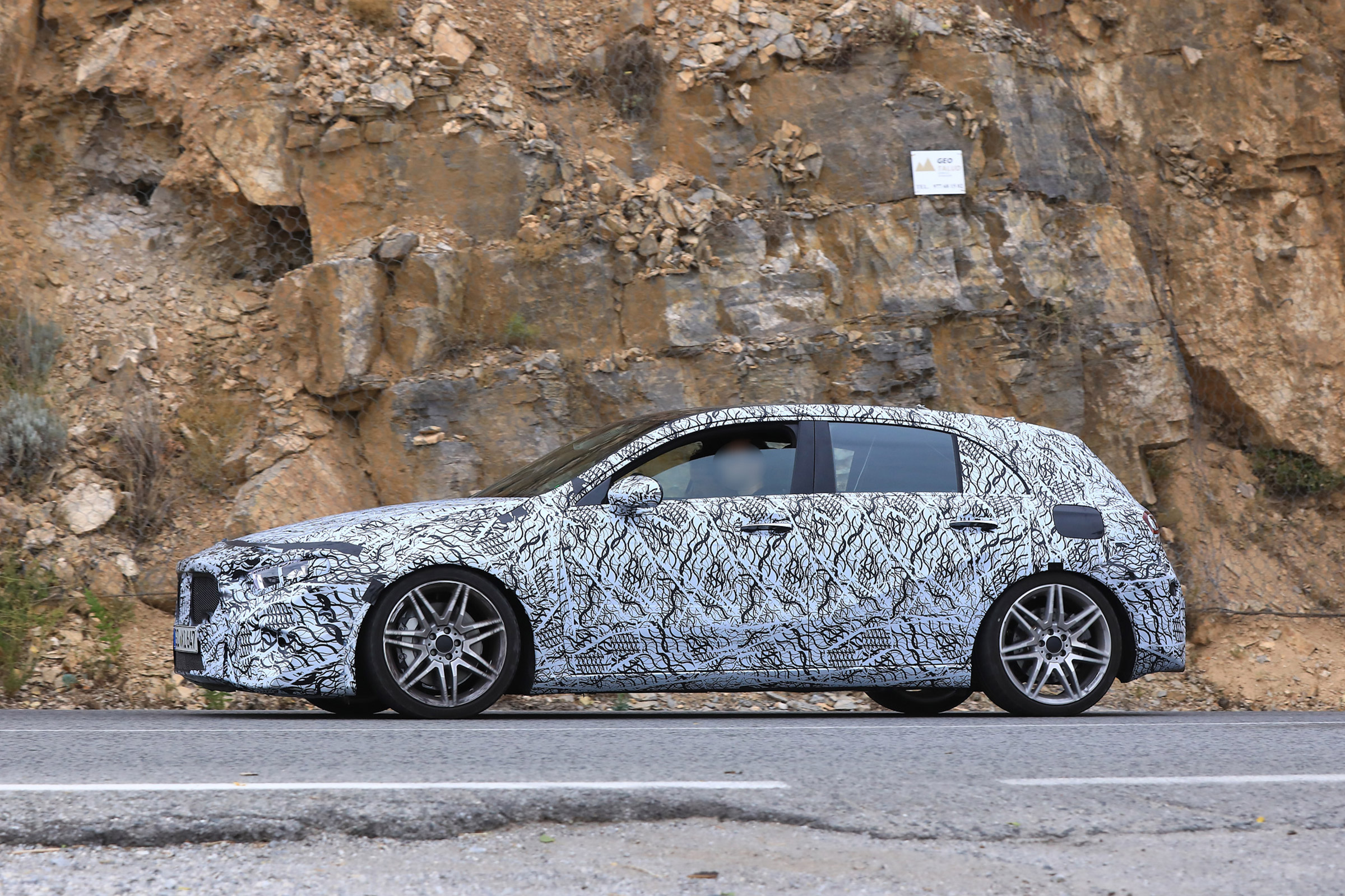 Mercedes-AMG A45 Spies - profile