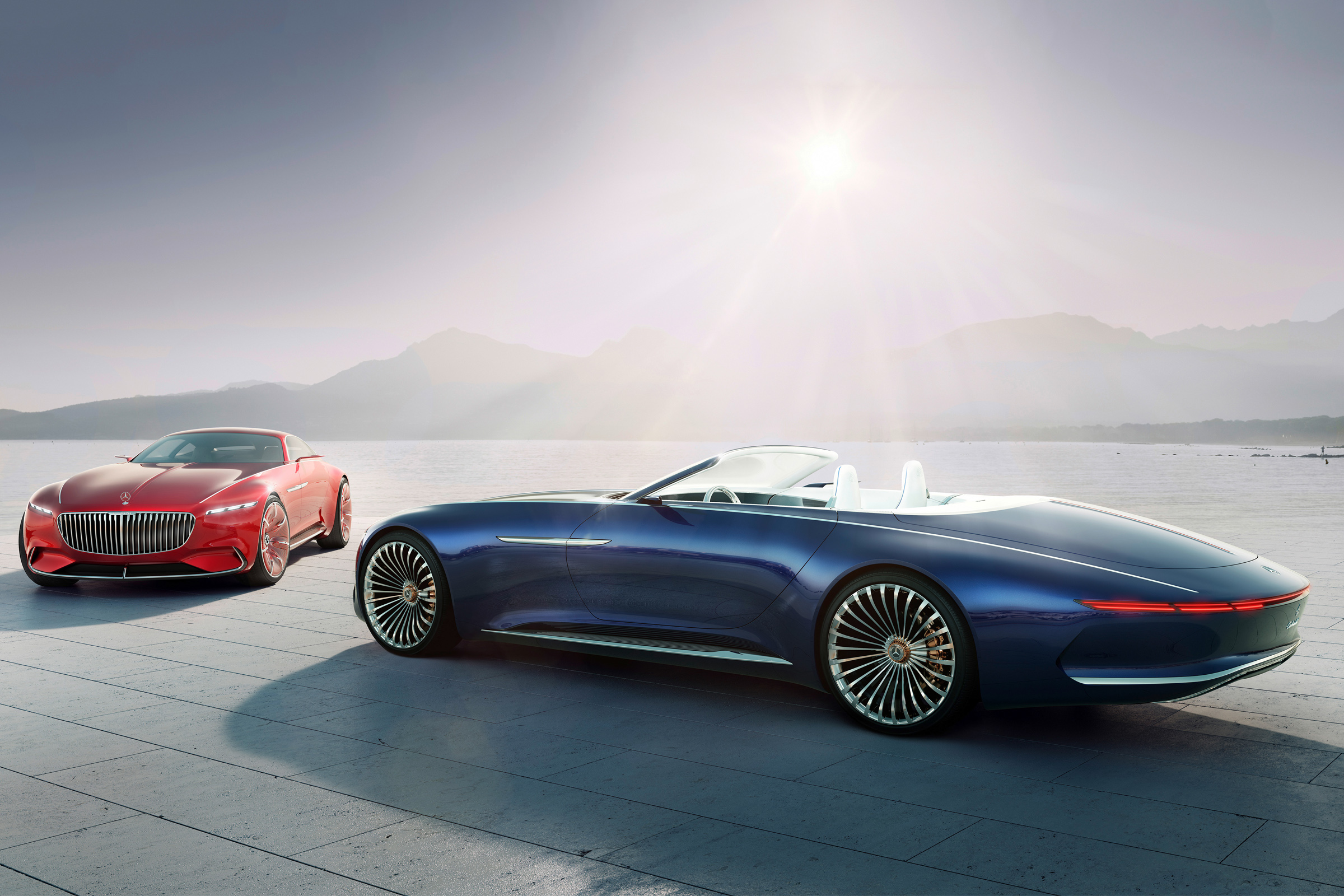 Vision Mercedes-Maybach 6 Cabriolet - rear three quarter