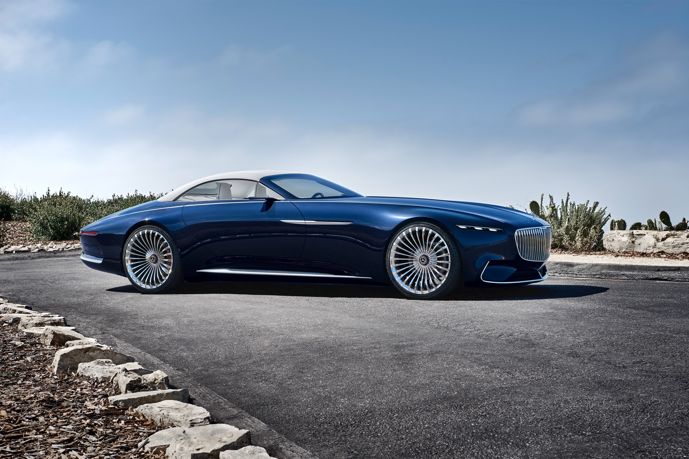 Vision Mercedes-Maybach 6 Cabriolet - side profile