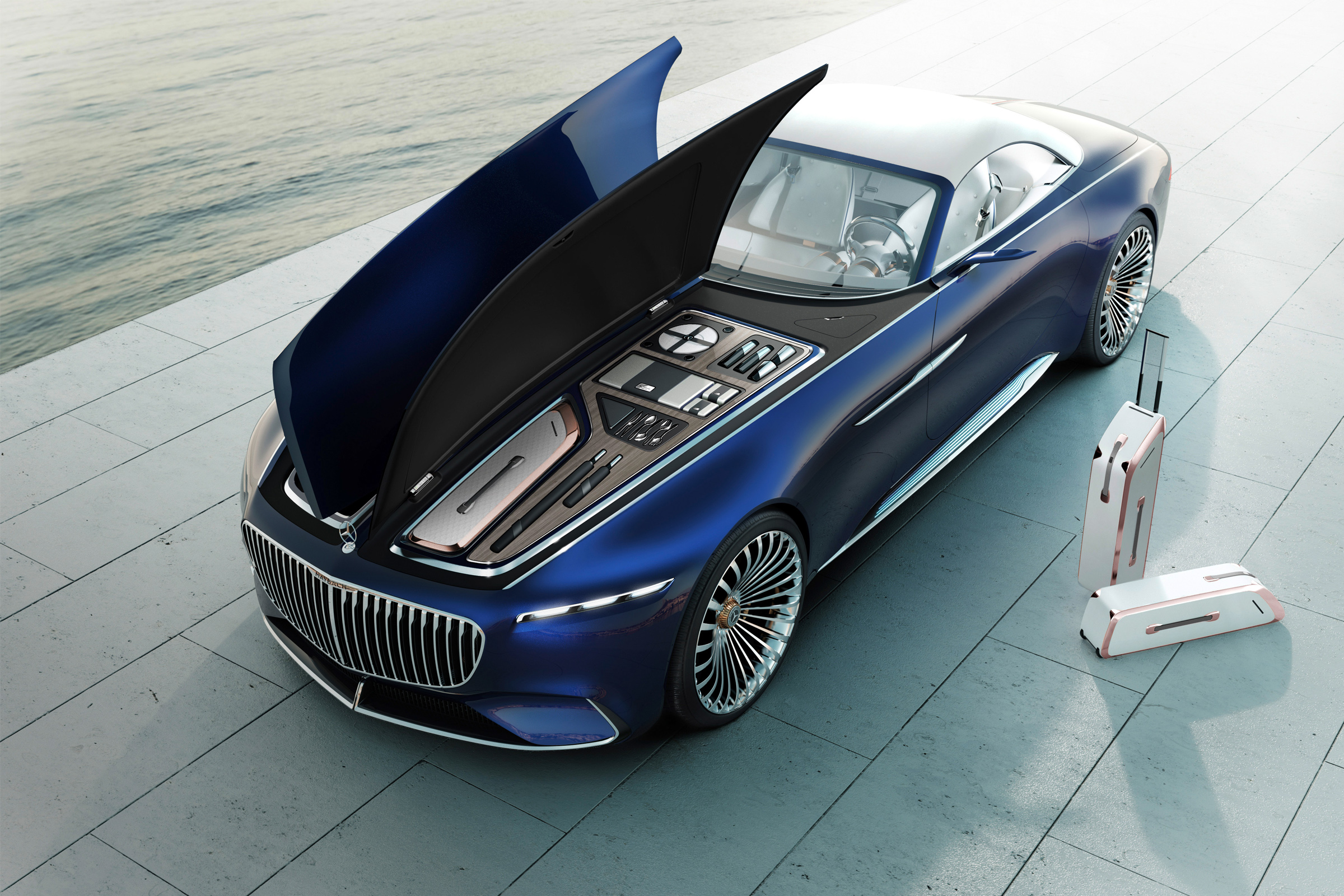 Vision Mercedes-Maybach 6 Cabriolet - picnic set